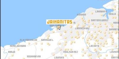 نقشه jaimanitas کوبا